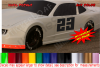 Race Car Number Decals CUSTOM